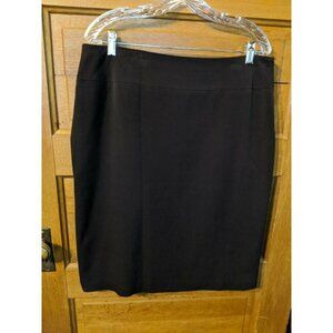 Josephine Chaus Size 14 Brown Skirt Lined Modest Rayon Poly